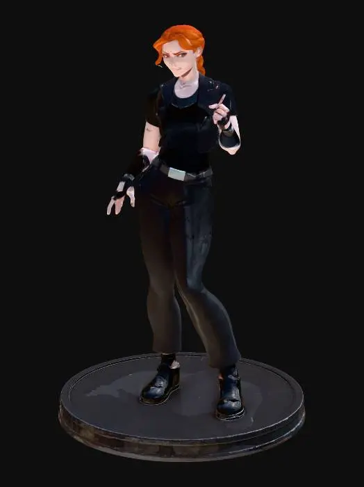 3D model for Rebel Stance