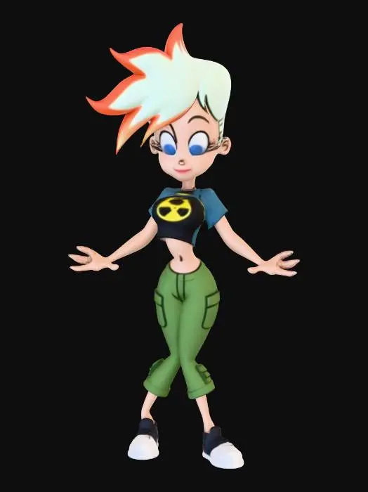 3D model for Atomic Punk Style