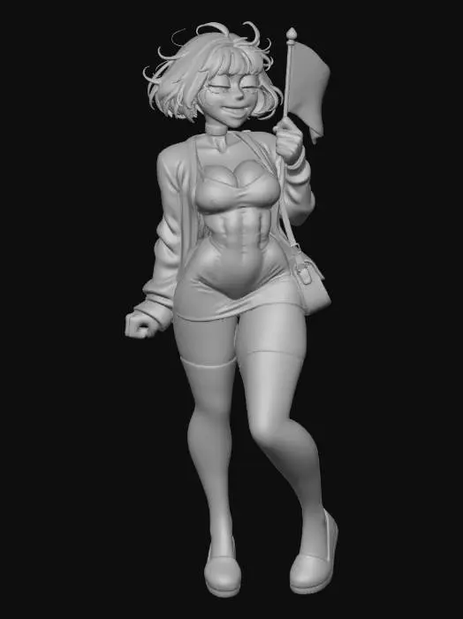 3D model for Purple Vibe Patriot