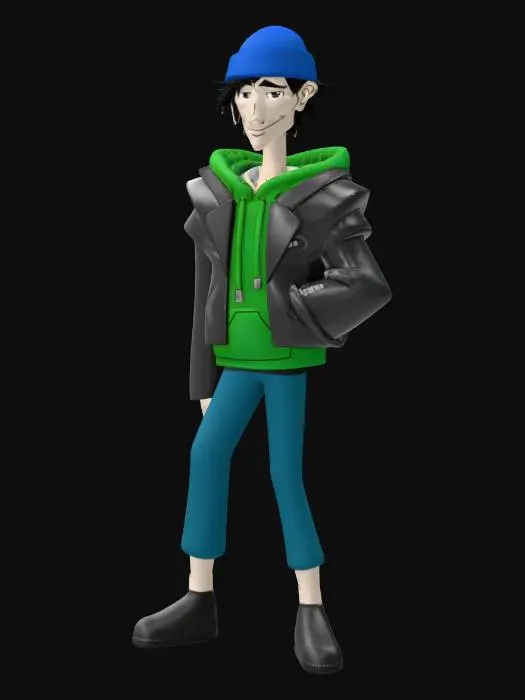 3D model for Cool Skater Vibe