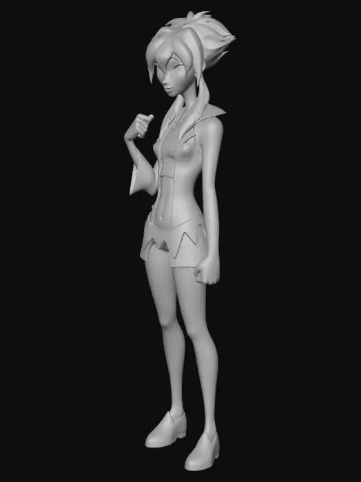 3D model for Futuristic Adventurer