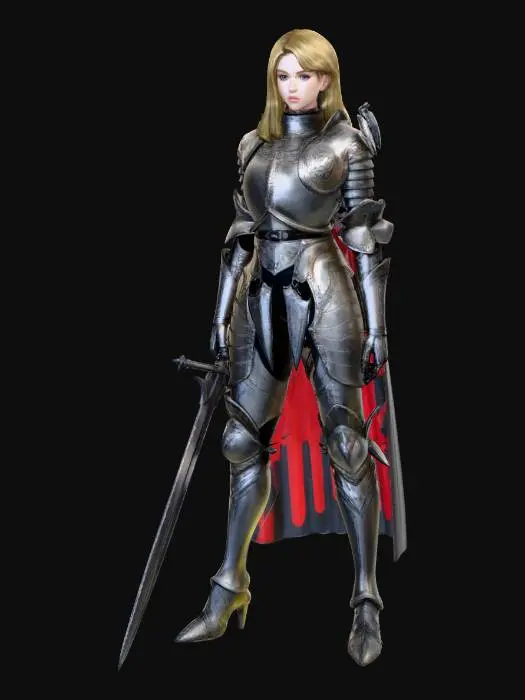 3D model for The Knight Commander