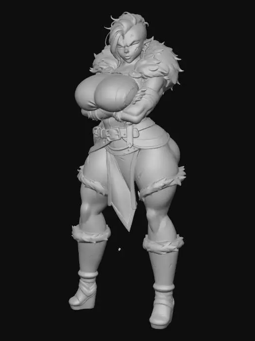 3D model for Warrior's Resolve