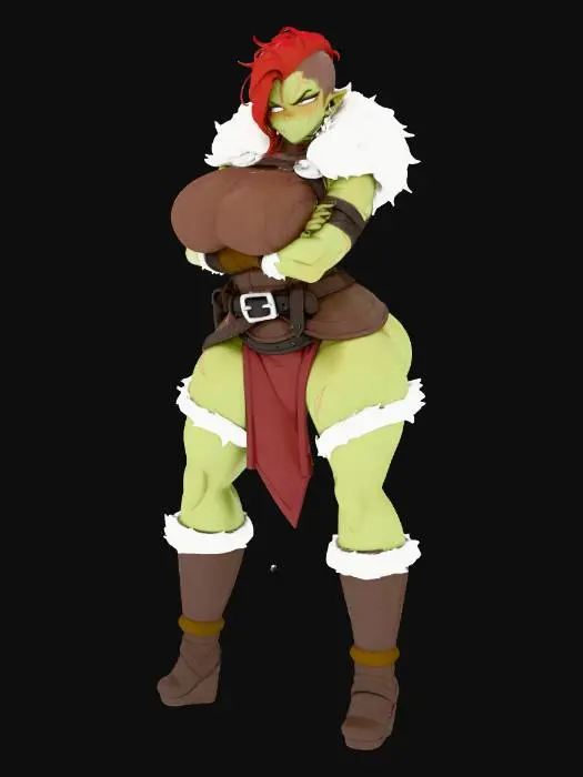 3D model for Warrior's Resolve