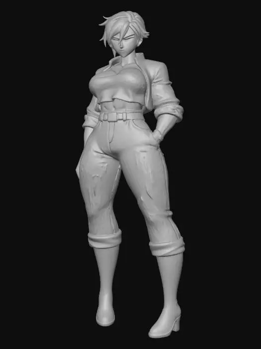 3D model for Confident Stance