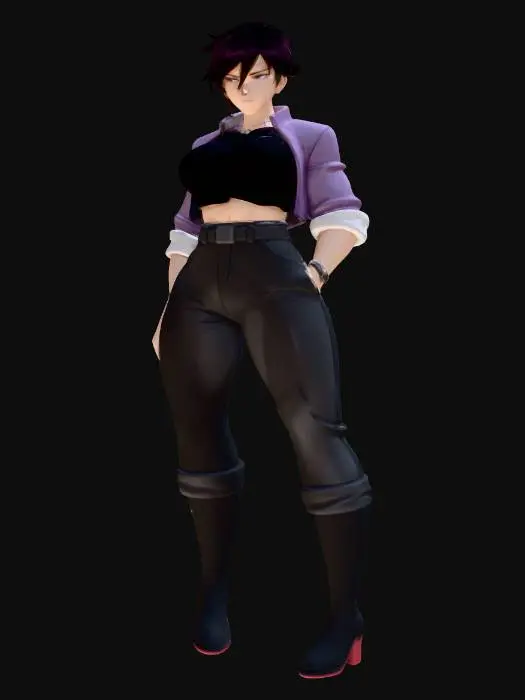 3D model for Confident Stance