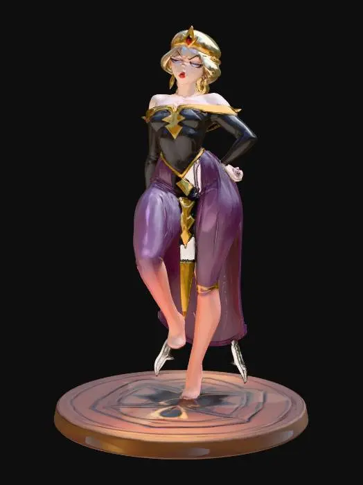 3D model for Queen's Attitude