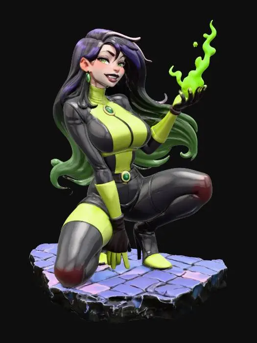 3D model for Mystic Enchantress shego