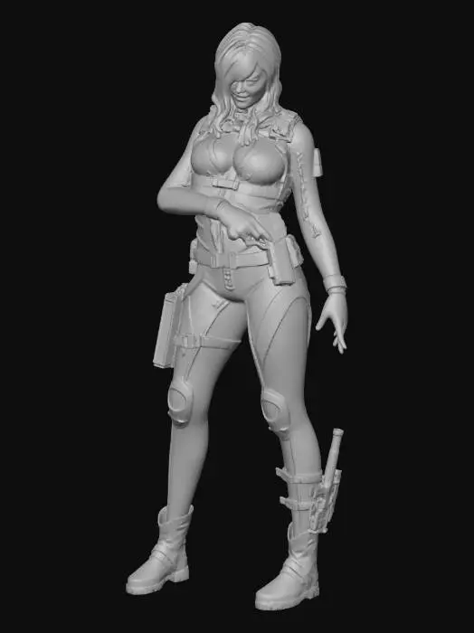 3D model for Stealth Assassin