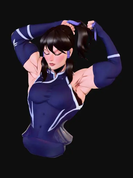 3D model for Strength and Serenity