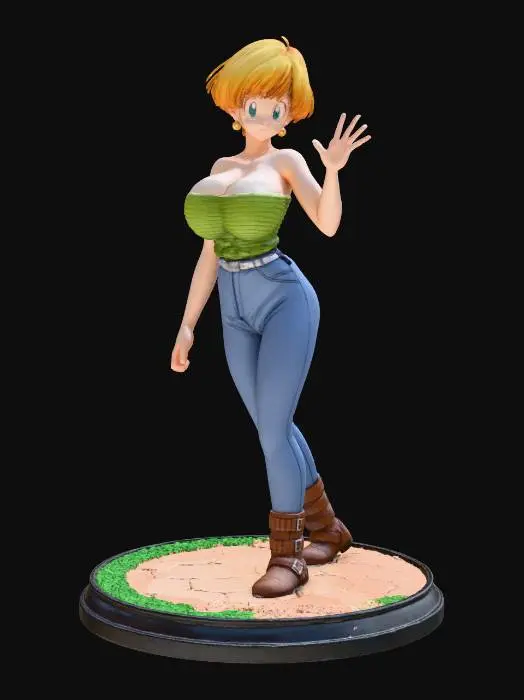 3D model for Anime Figure Wave