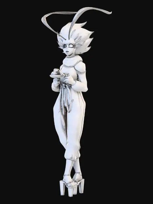 3D model for Puzzled Tea Time