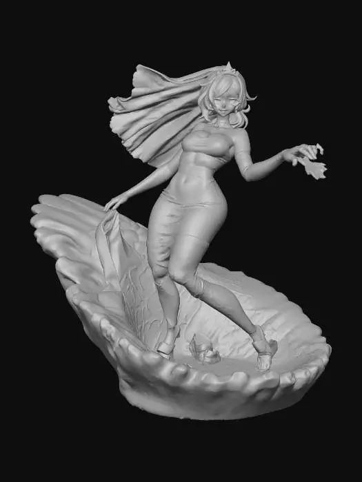 3D model for Bride's Elegance