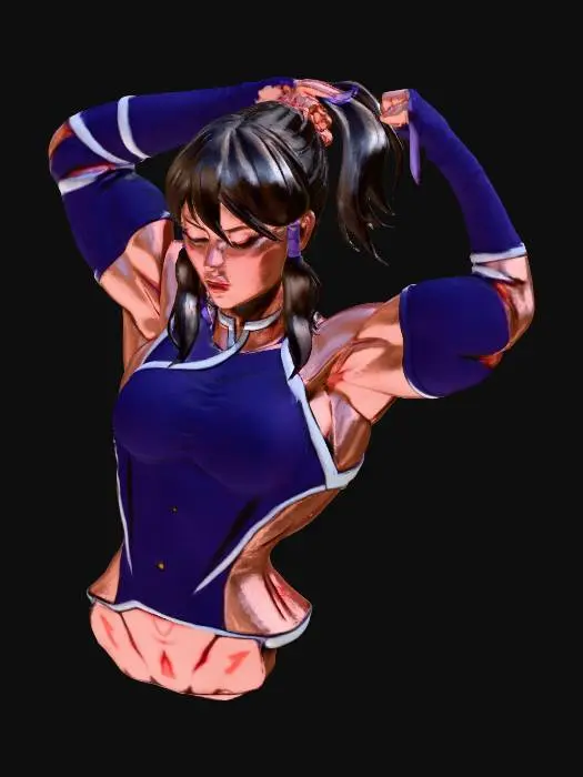 3D model for Strength and Serenity