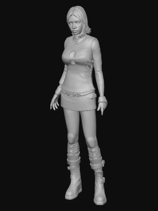 3D model for Crimson Stripes Shannon
