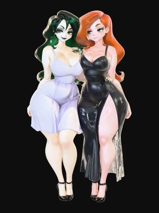 3D model for Moonlit Duet