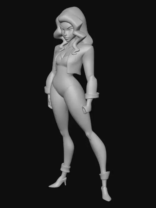 3D model for Blonde Vixen