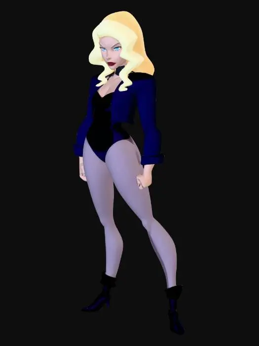 3D model for Blonde Vixen