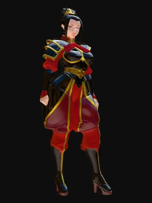 3D model for Crimson Vanguard