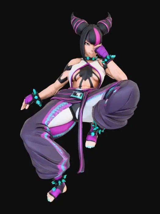 3D model for Martial Art Grace