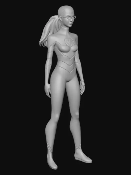 3D model for Emerald Robin