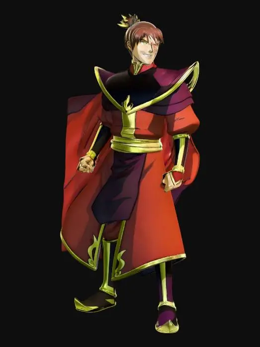 3D model for Crimson Flame Prince