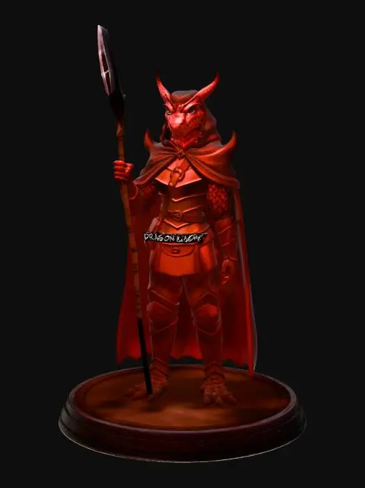 3D model for Dragon Lady