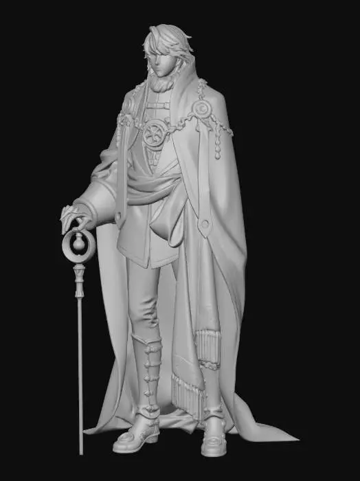 3D model for Crimson Prince