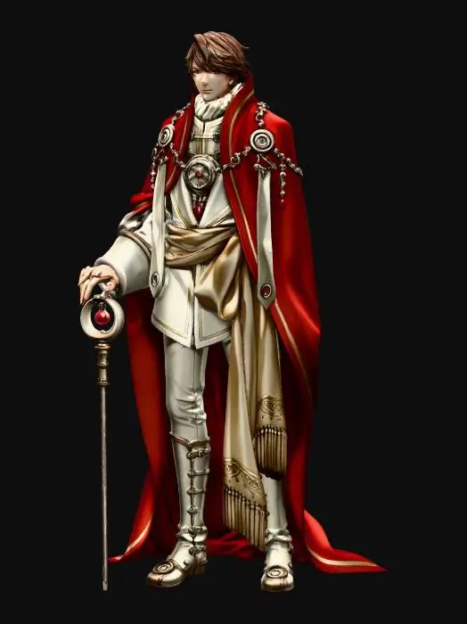 3D model for Crimson Prince