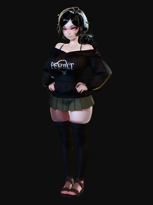 3D model for Moonlit Perfection