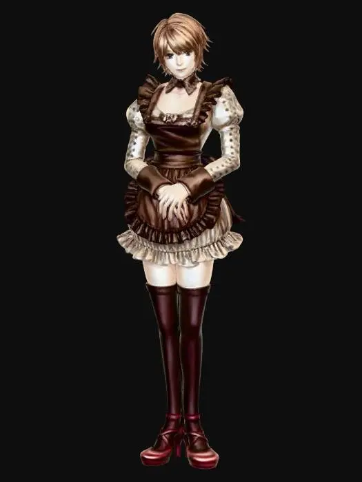 3D model for Autumn Lace Maid