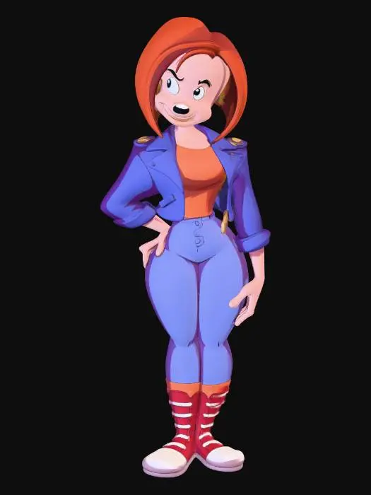 3D model for Captain Copper