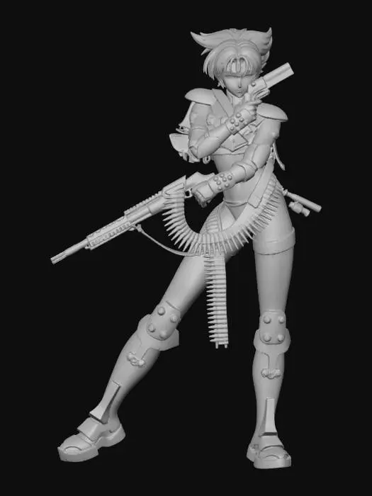 3D model for Bulletbound Valkyrie