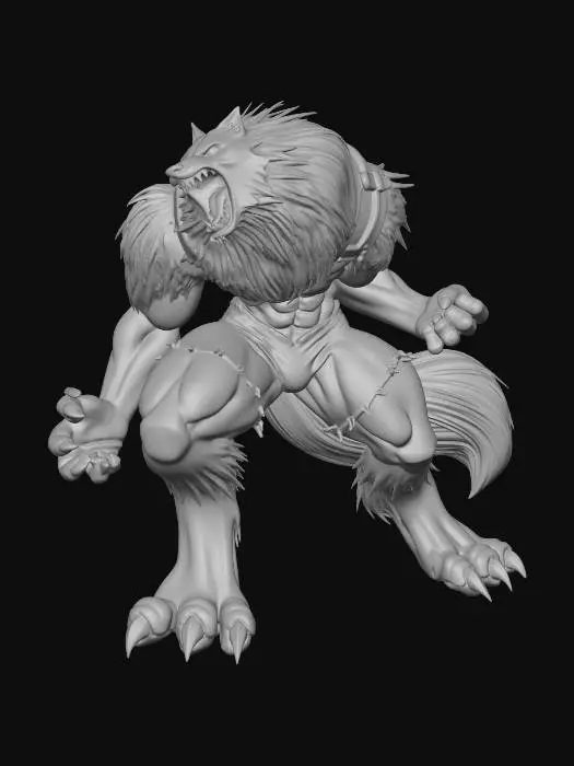 3D model for Crimson Howl