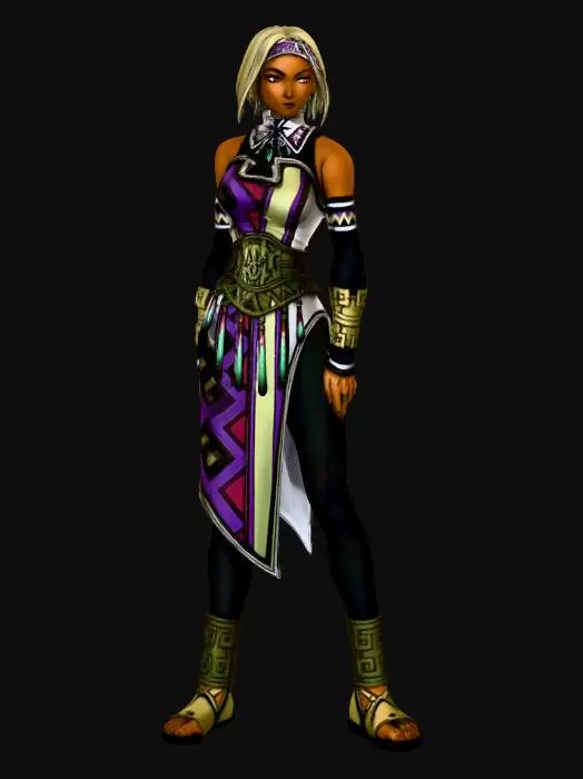 3D model for Violet Dawn Valkyrie