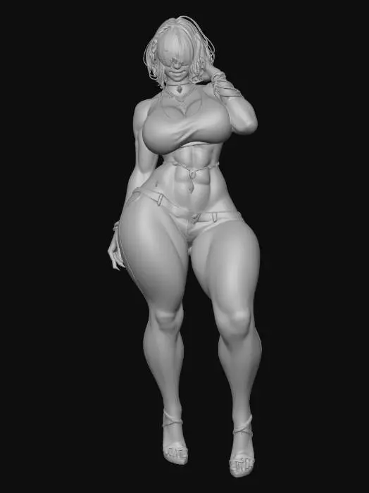 3D model for Cloudbound Warrior