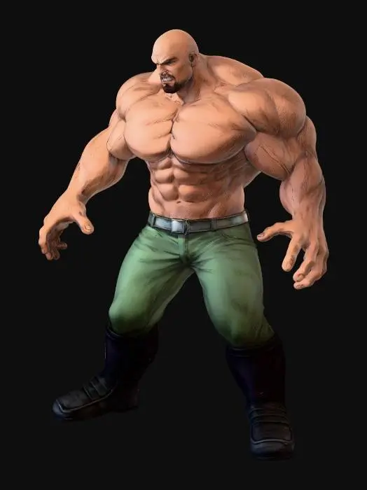 3D model for Colossal Warrior