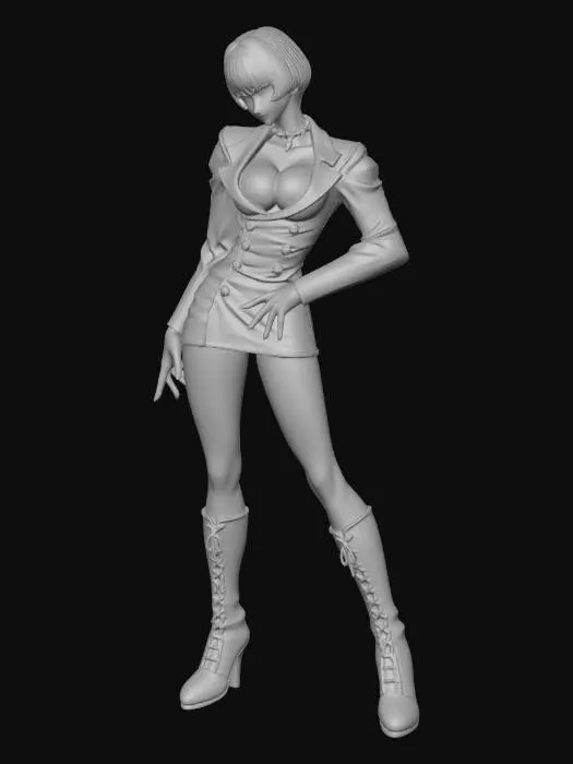 3D model for Crimson Vixen