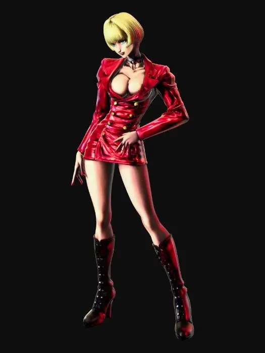 3D model for Crimson Vixen