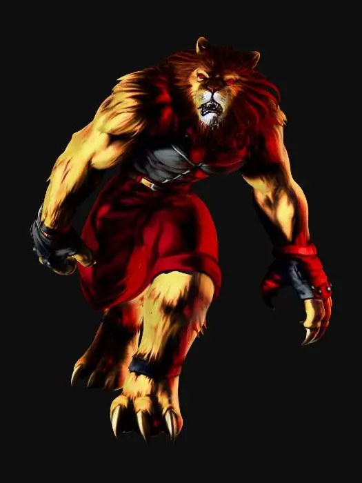 3D model for Crimson Howl