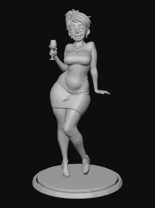 3D model for Wine and Laughter