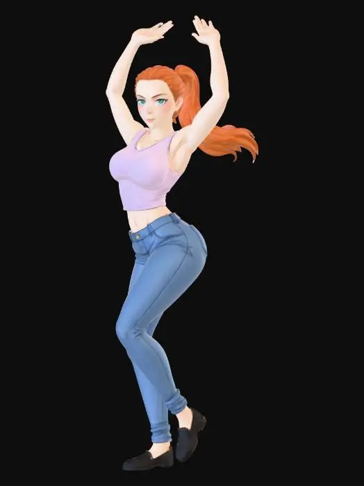 3D model for Dancing Spirit