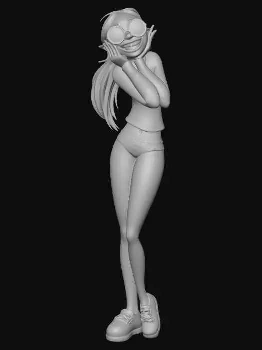 3D model for Sunlit Smile by the Sea