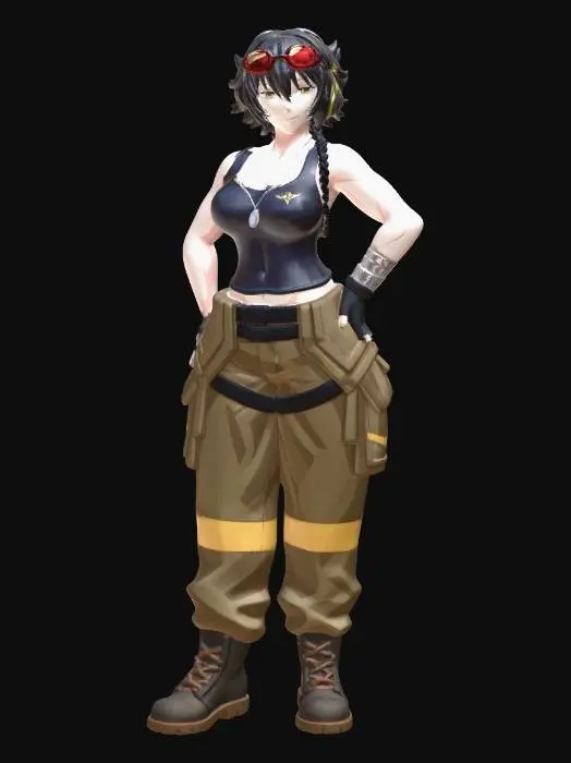 3D model for Dustbound Ranger