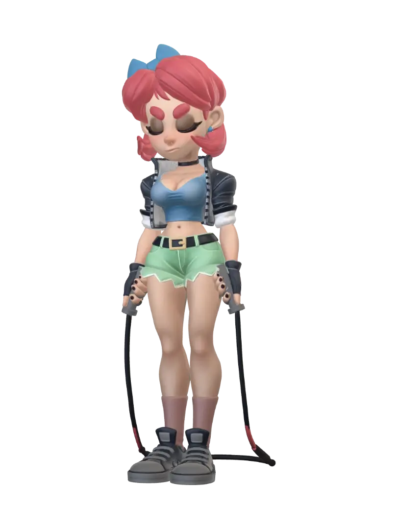Scarlet - In the moment - Target 3D model, vytvořený pomocí AI
