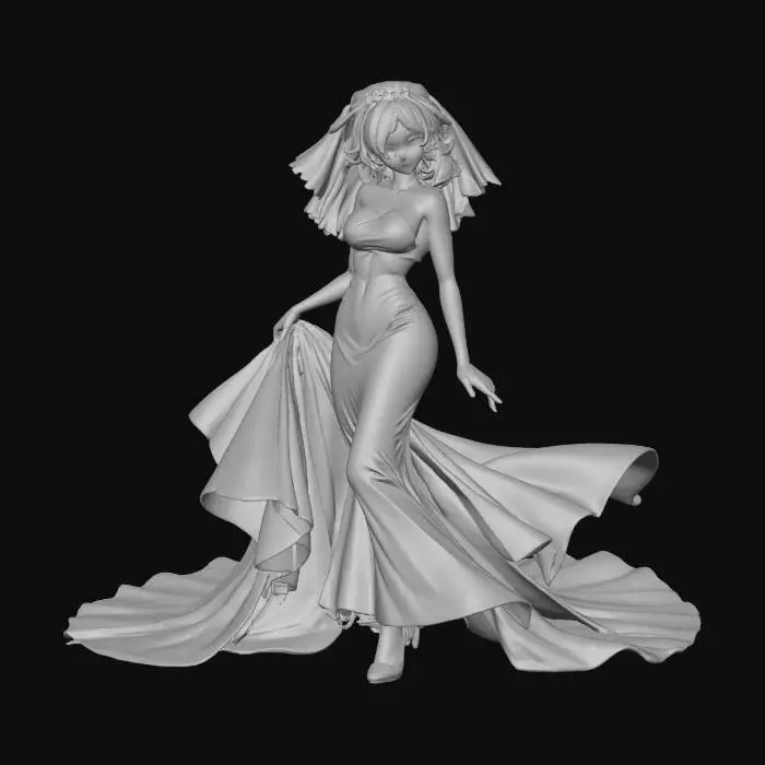 3D model for Ethereal Bride