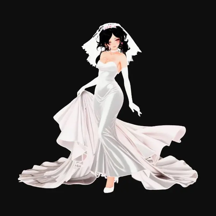 3D model for Ethereal Bride