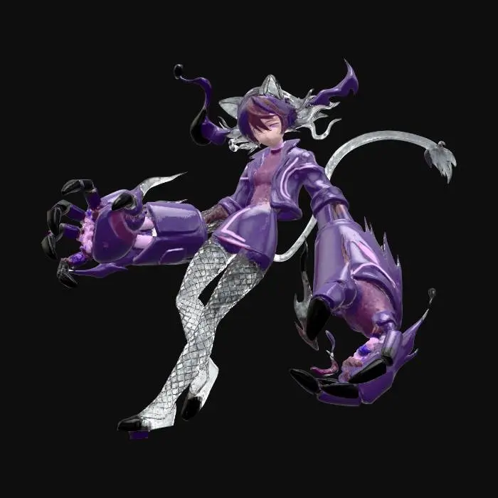 3D model for Mystic Shadow Cat