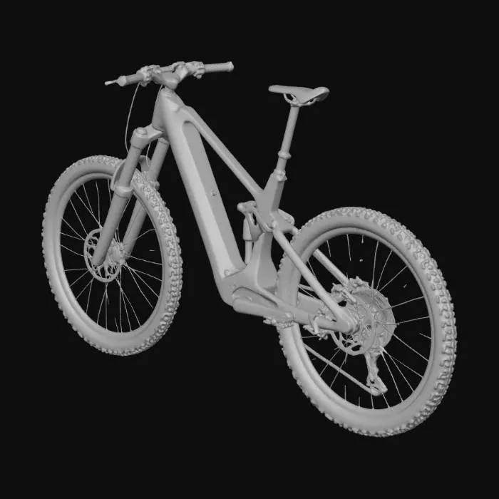 3D model for Mountain E-Bike
