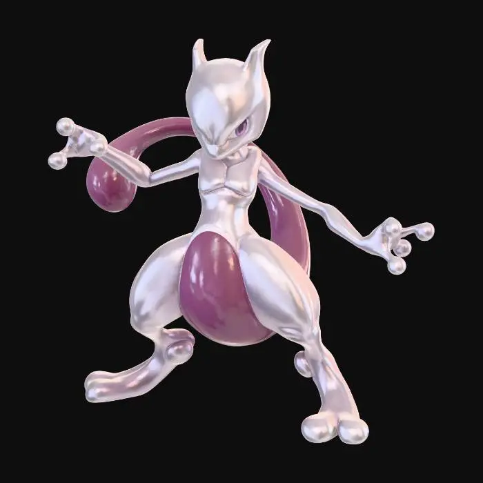 3D model for Mewtwo Standby